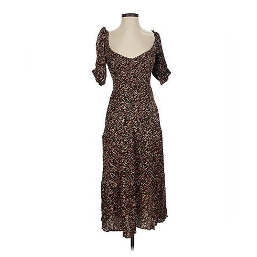 Abercrombie and Fitch floral midi dress